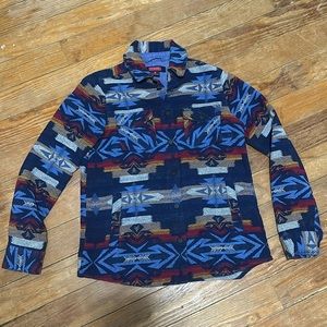 Rock and Roll cowgirl button down